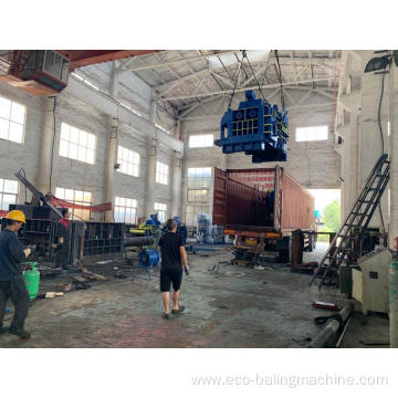 Hydraulic Waste Metal Stainless Steel Baler Equipment